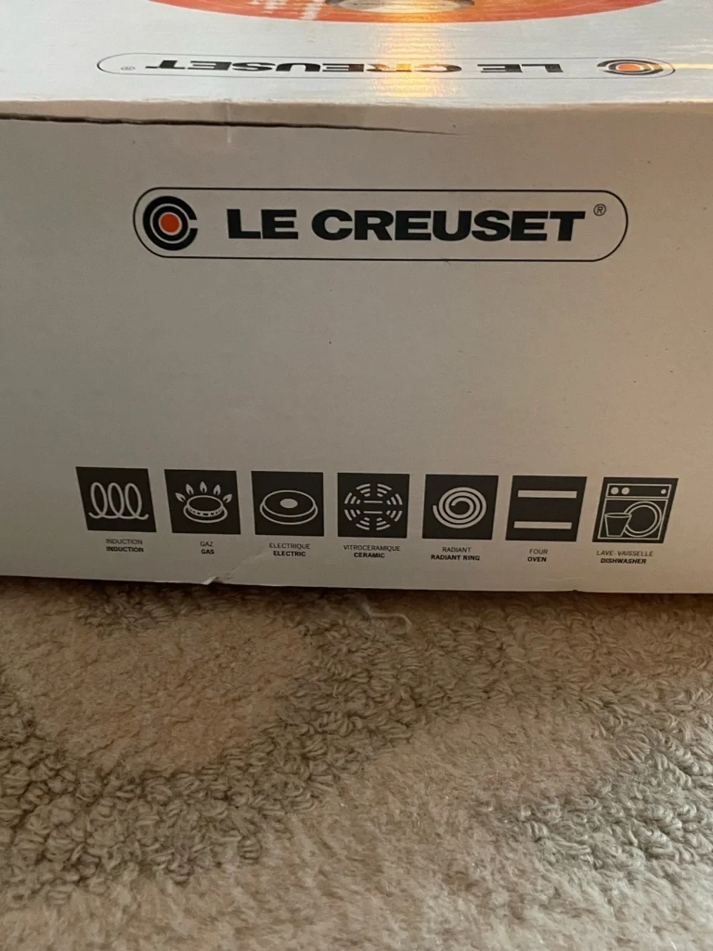 Le Creuset Mist Grey Enameled Cast Iron Round Soup Pot - Picture 7 of 7